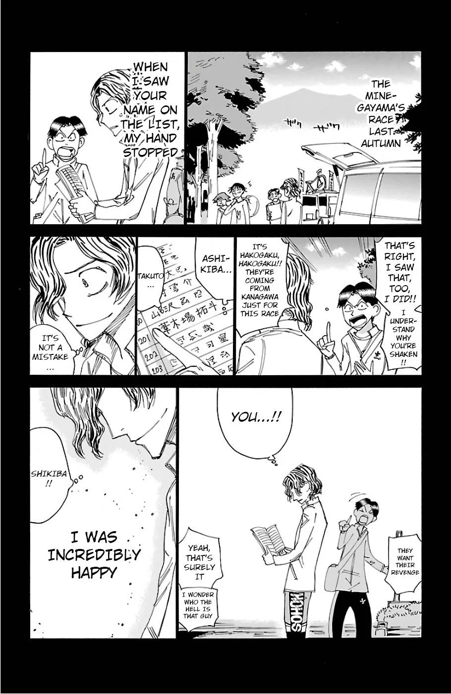 Yowamushi Pedal Chapter 479 page 17