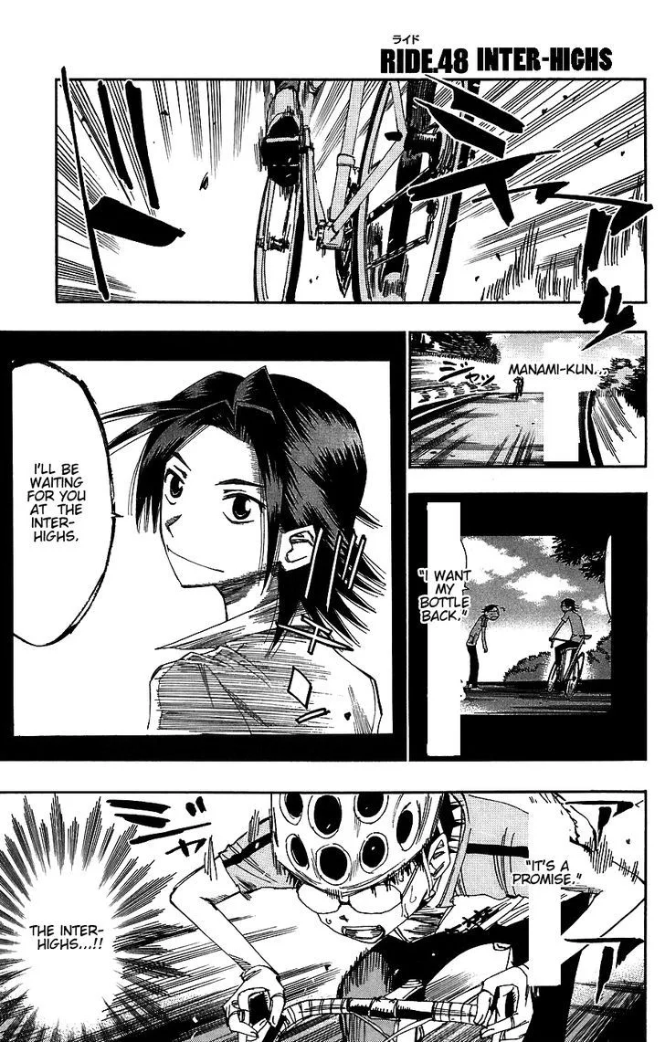 Yowamushi Pedal Chapter 48 page 1
