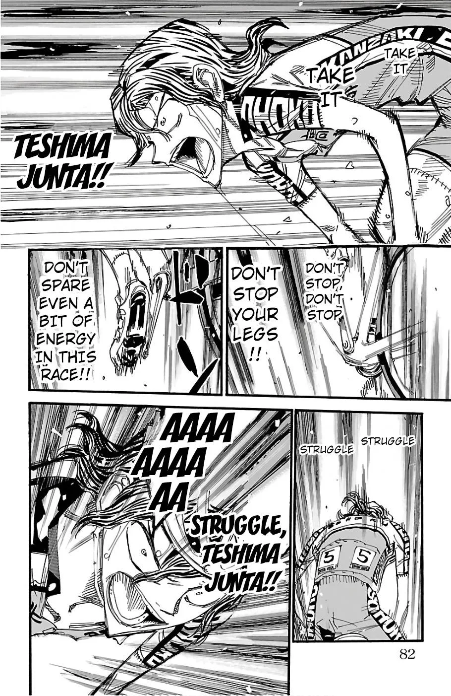 Yowamushi Pedal Chapter 480 page 9