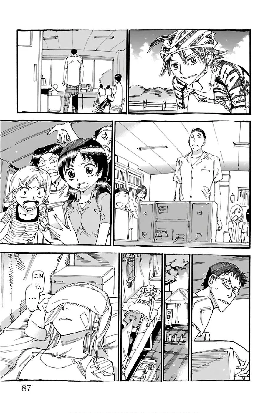 Yowamushi Pedal Chapter 480 page 14