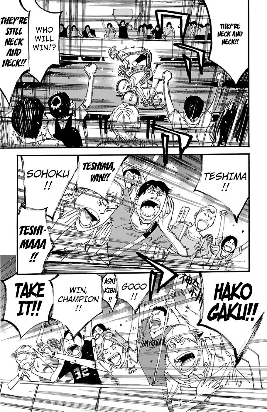 Yowamushi Pedal Chapter 480 page 6