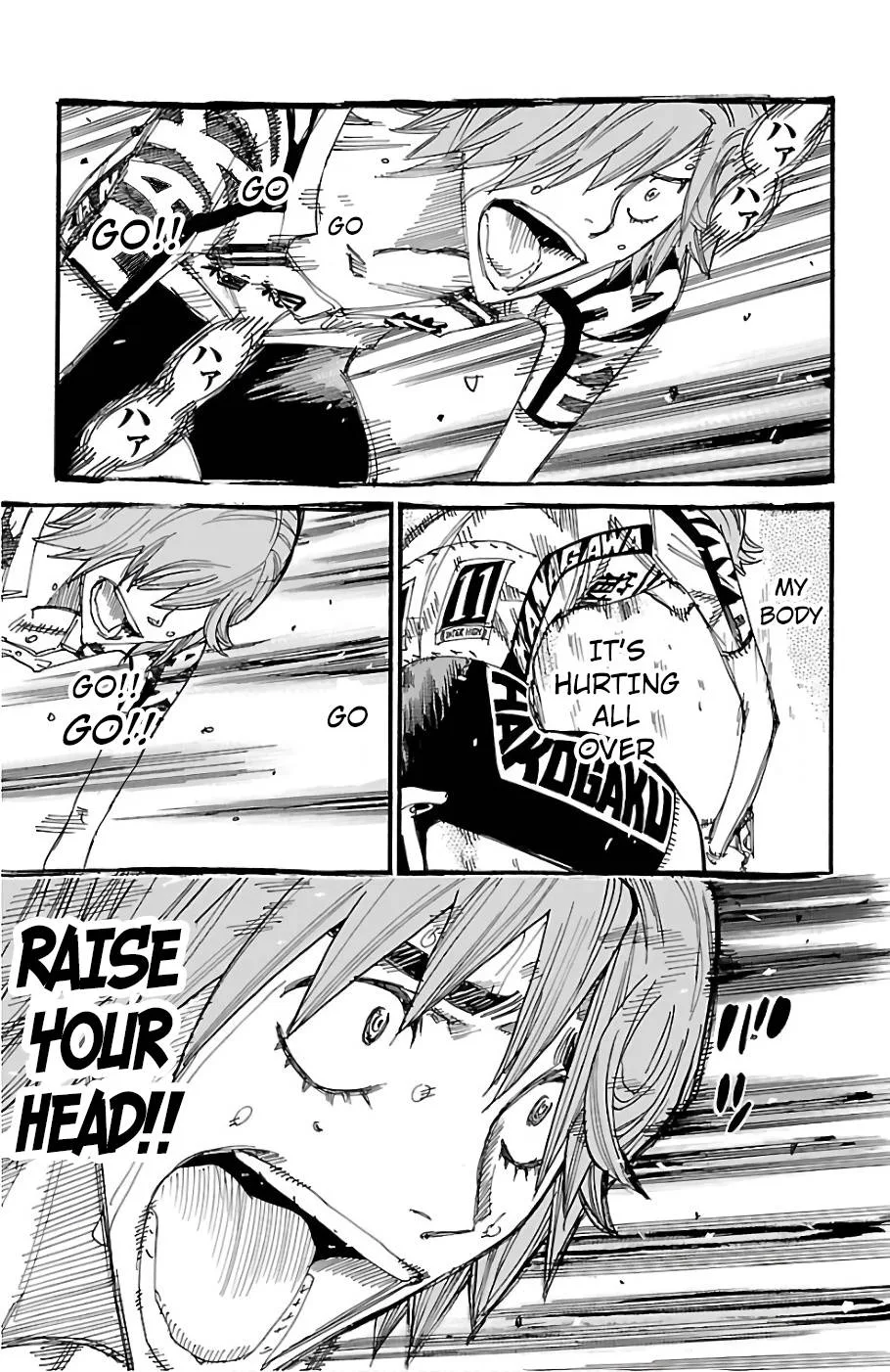 Yowamushi Pedal Chapter 480 page 3