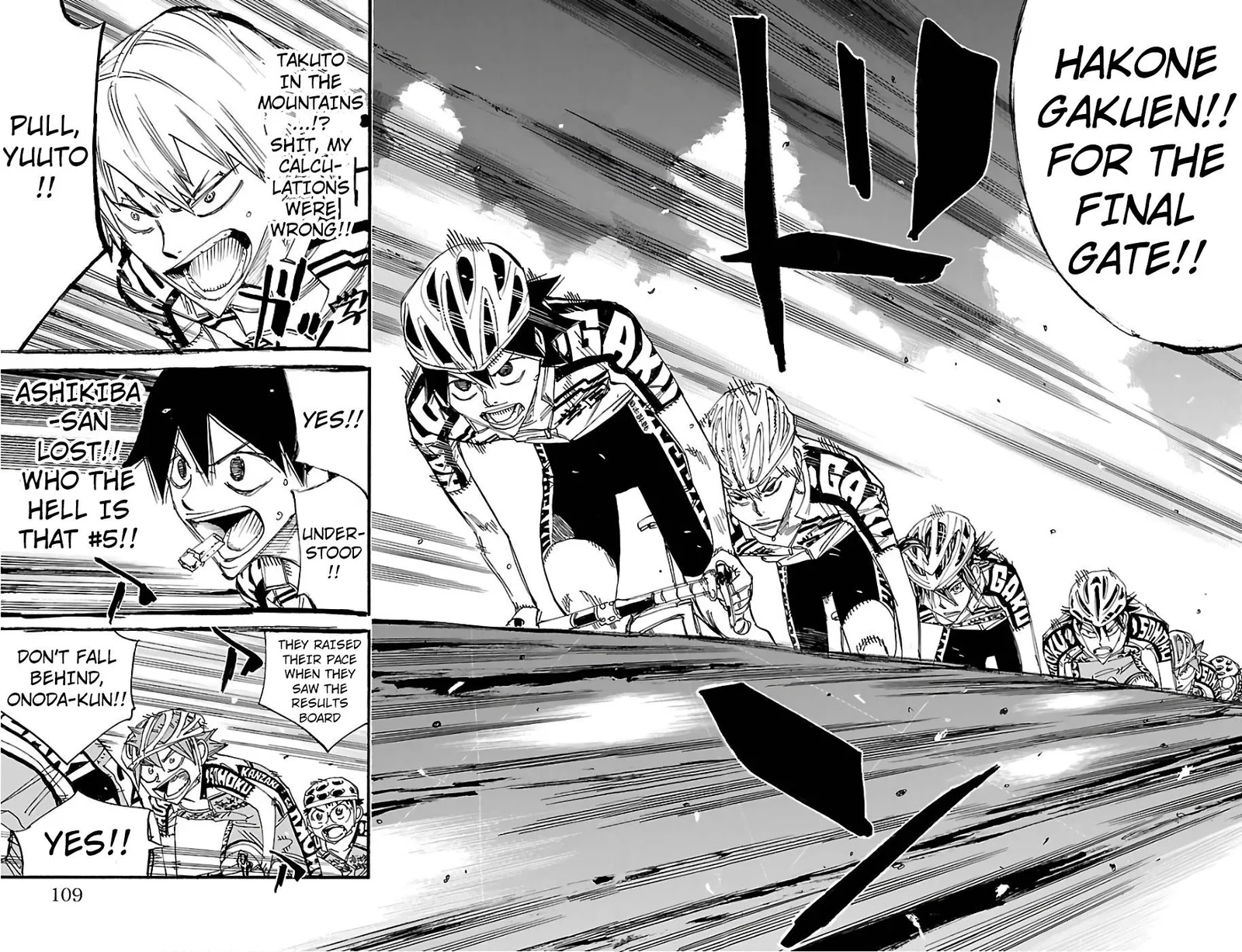 Yowamushi Pedal Chapter 481 page 14