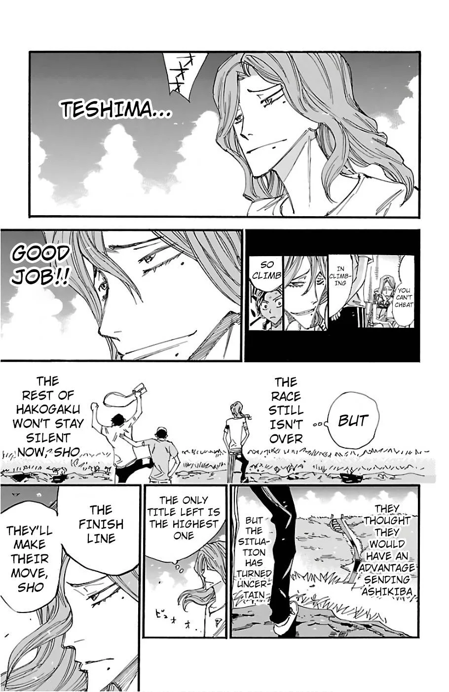 Yowamushi Pedal Chapter 481 page 13