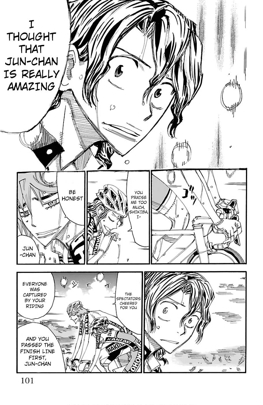 Yowamushi Pedal Chapter 481 page 8