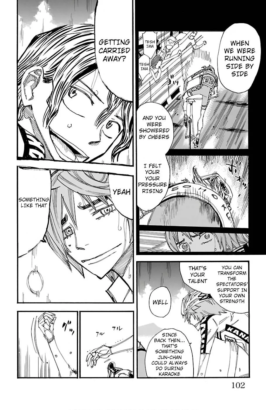 Yowamushi Pedal Chapter 481 page 9