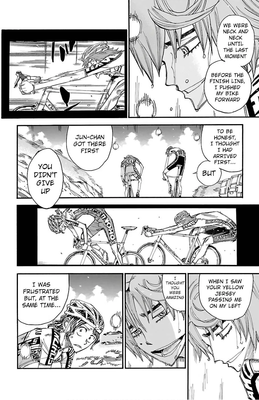 Yowamushi Pedal Chapter 481 page 7