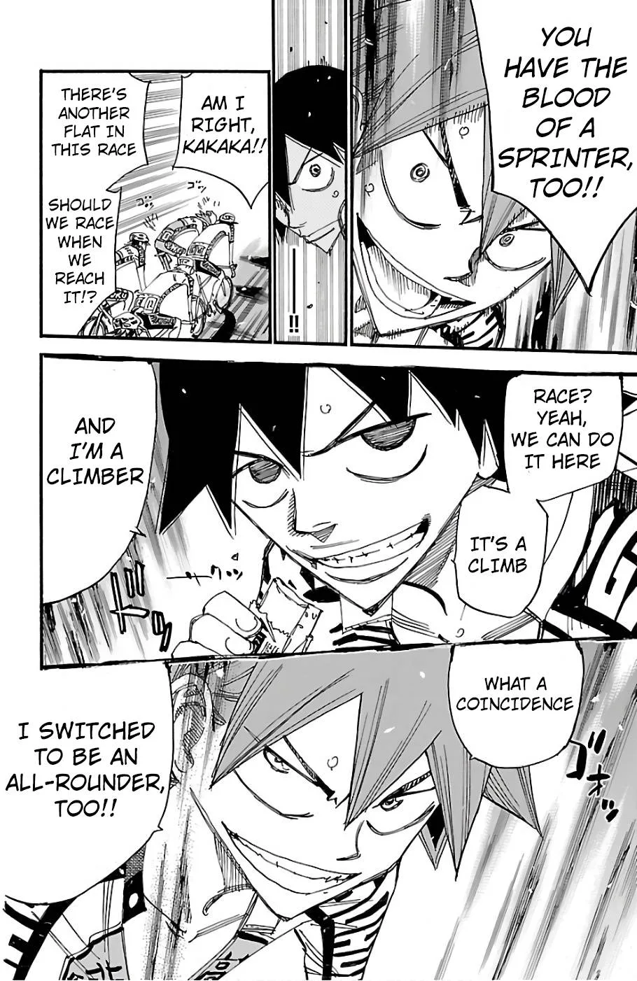 Yowamushi Pedal Chapter 481 page 17