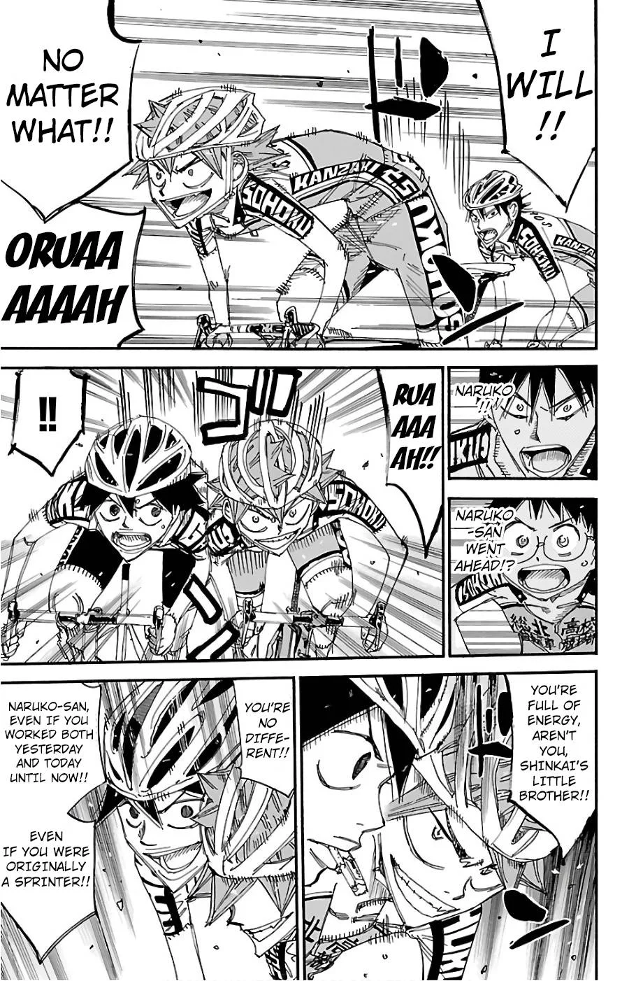 Yowamushi Pedal Chapter 481 page 16