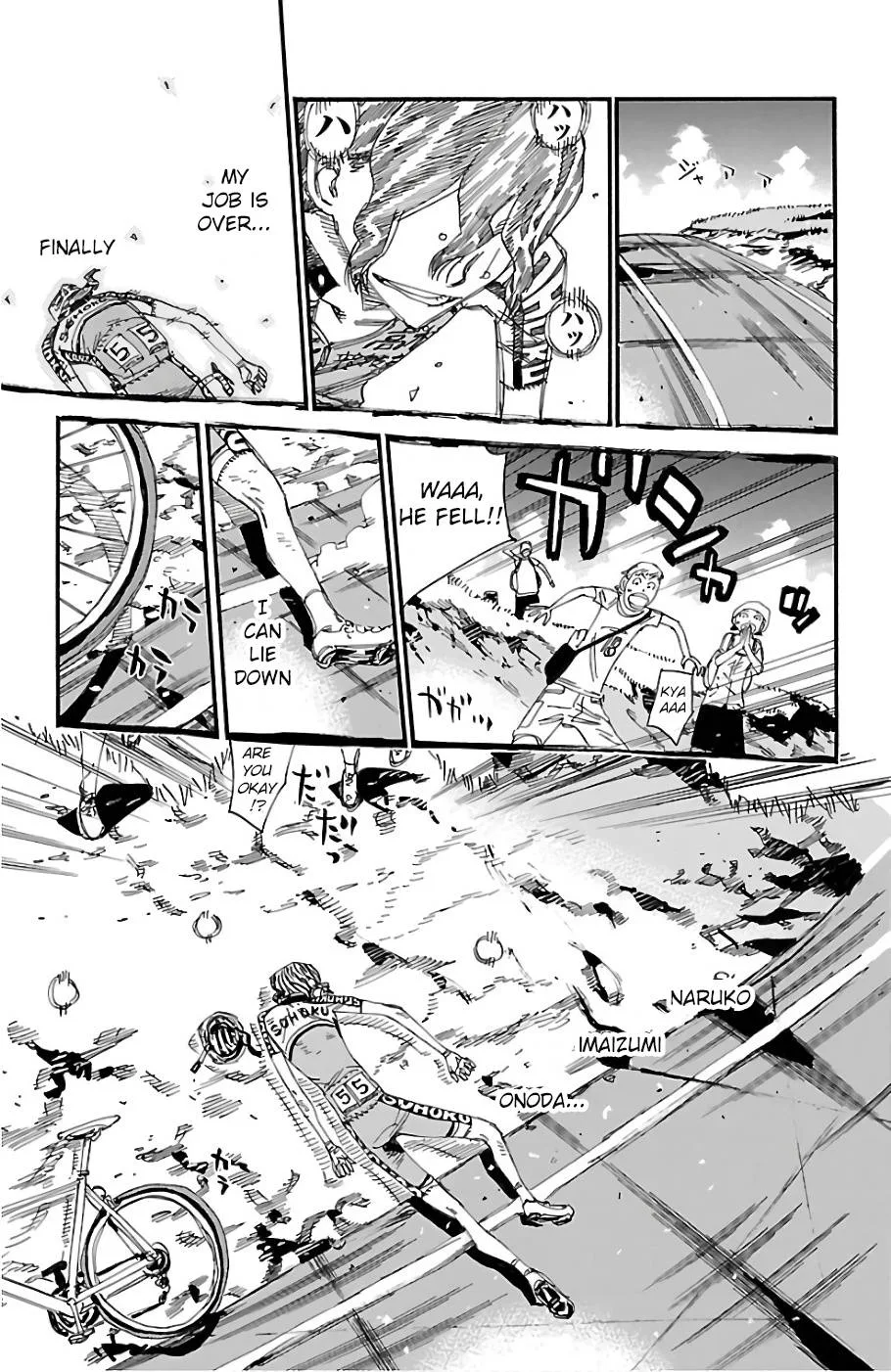 Yowamushi Pedal Chapter 482 page 22