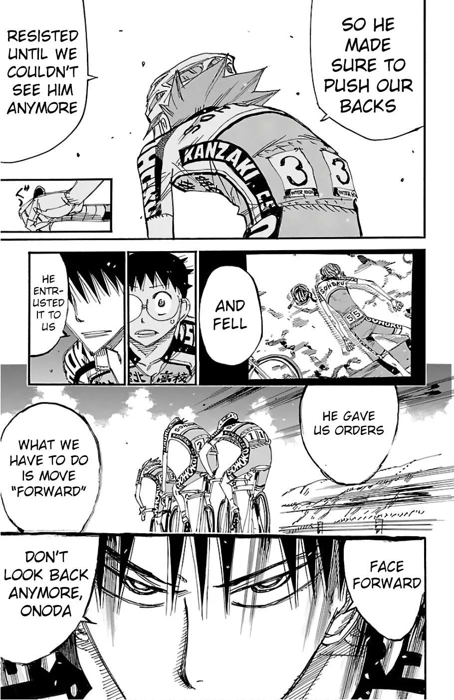 Yowamushi Pedal Chapter 483 page 3