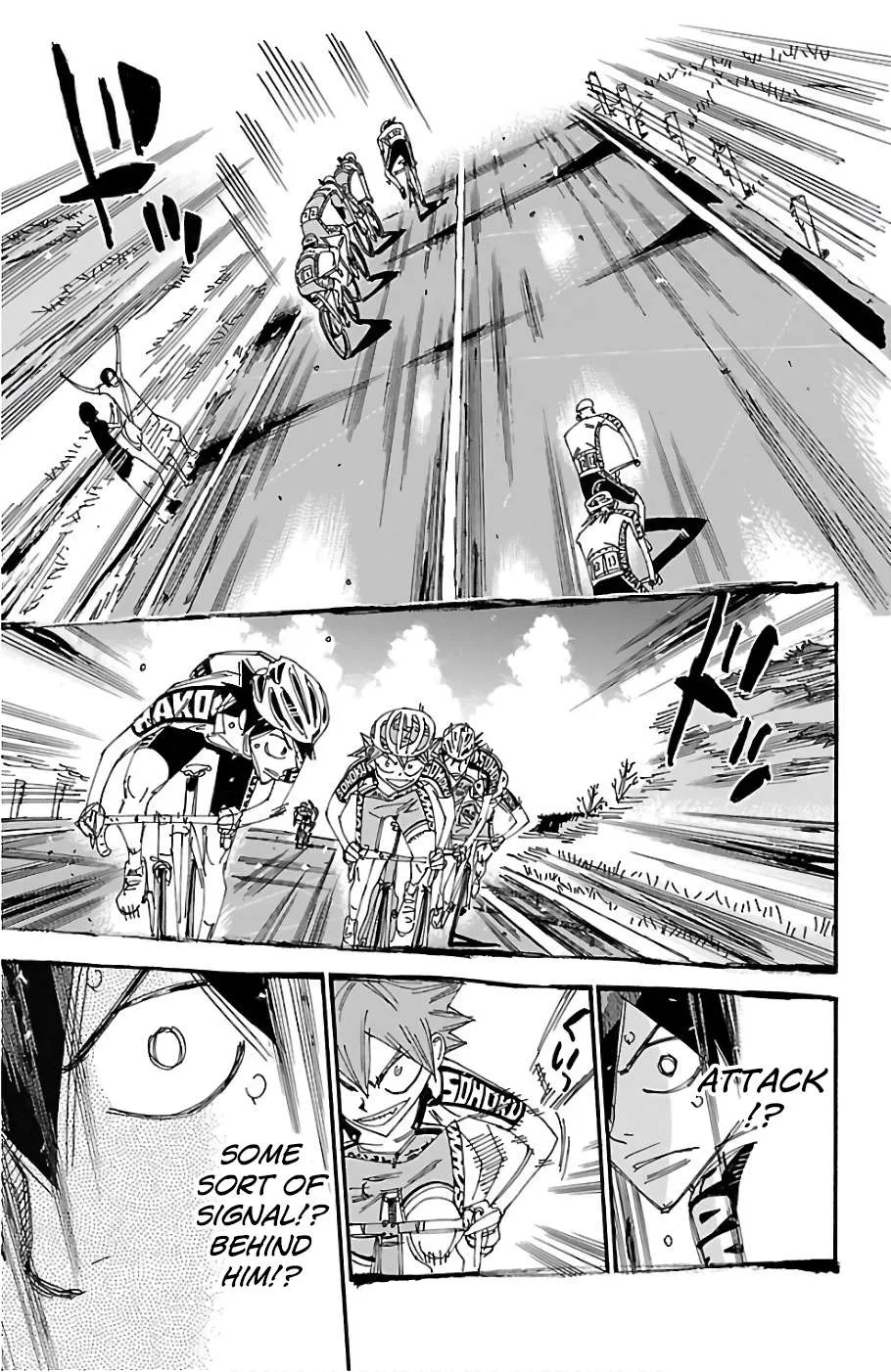 Yowamushi Pedal Chapter 483 page 8