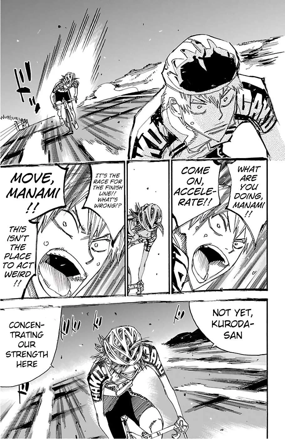 Yowamushi Pedal Chapter 483 page 14