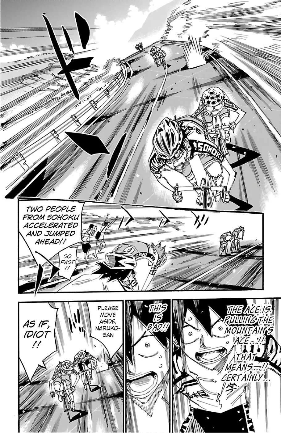 Yowamushi Pedal Chapter 483 page 11