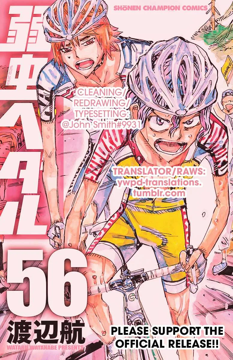 Yowamushi Pedal Chapter 483 page 18