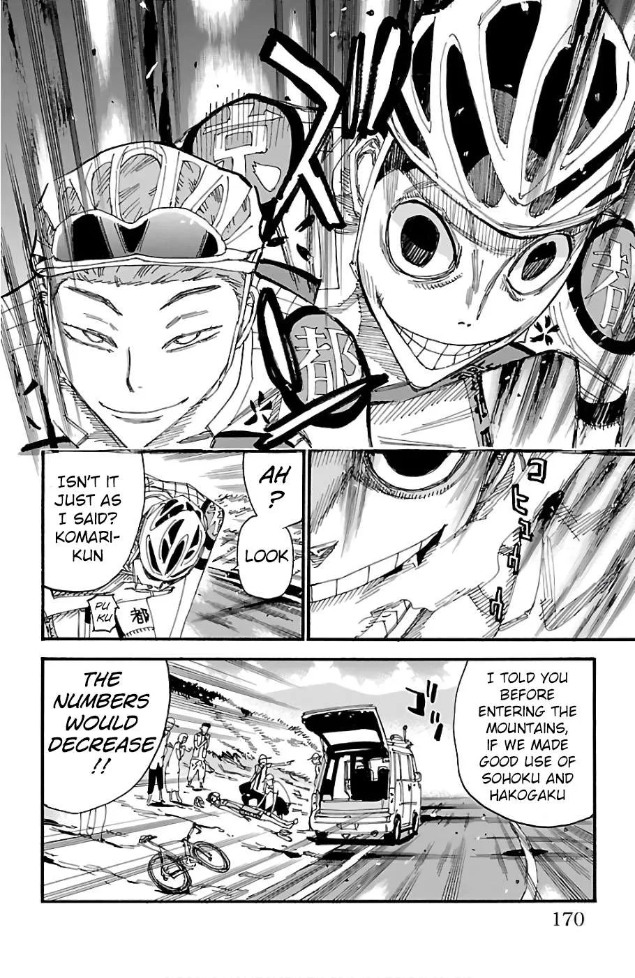 Yowamushi Pedal Chapter 484 page 4