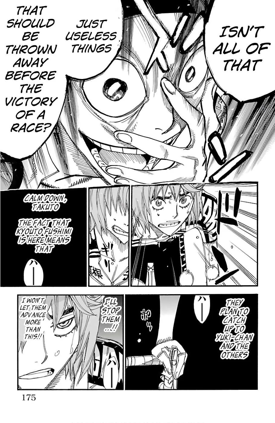 Yowamushi Pedal Chapter 484 page 9