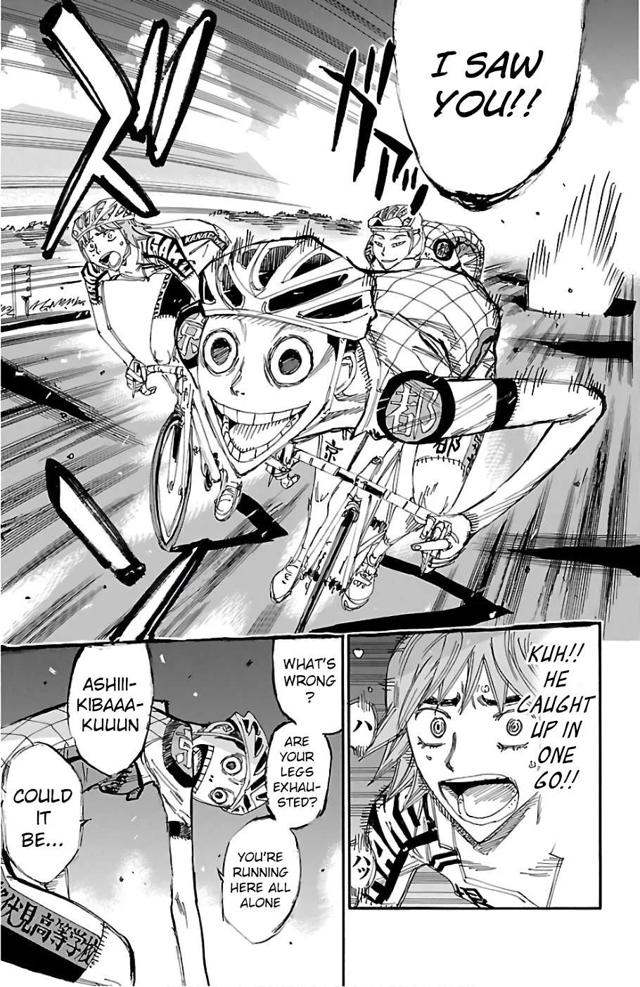 Yowamushi Pedal Chapter 484 page 7