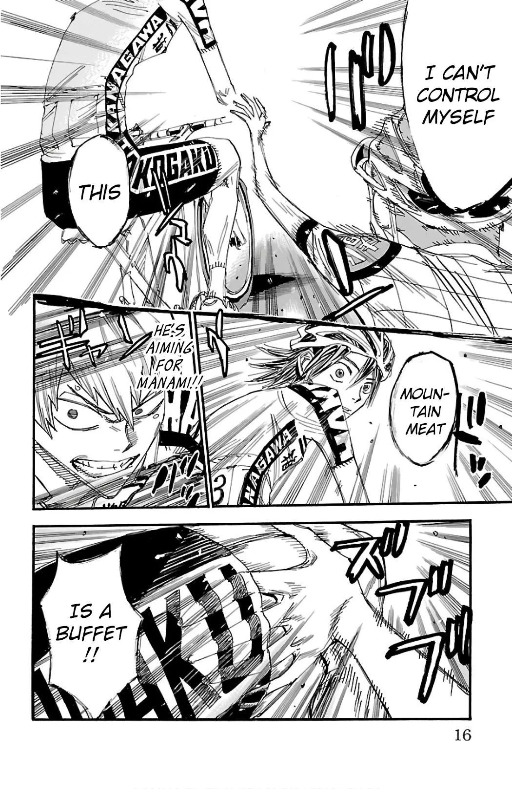 Yowamushi Pedal Chapter 485 page 10