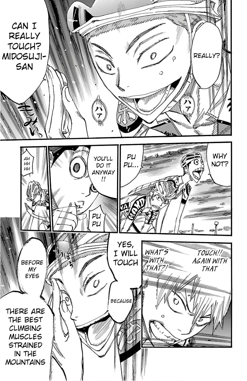 Yowamushi Pedal Chapter 485 page 9