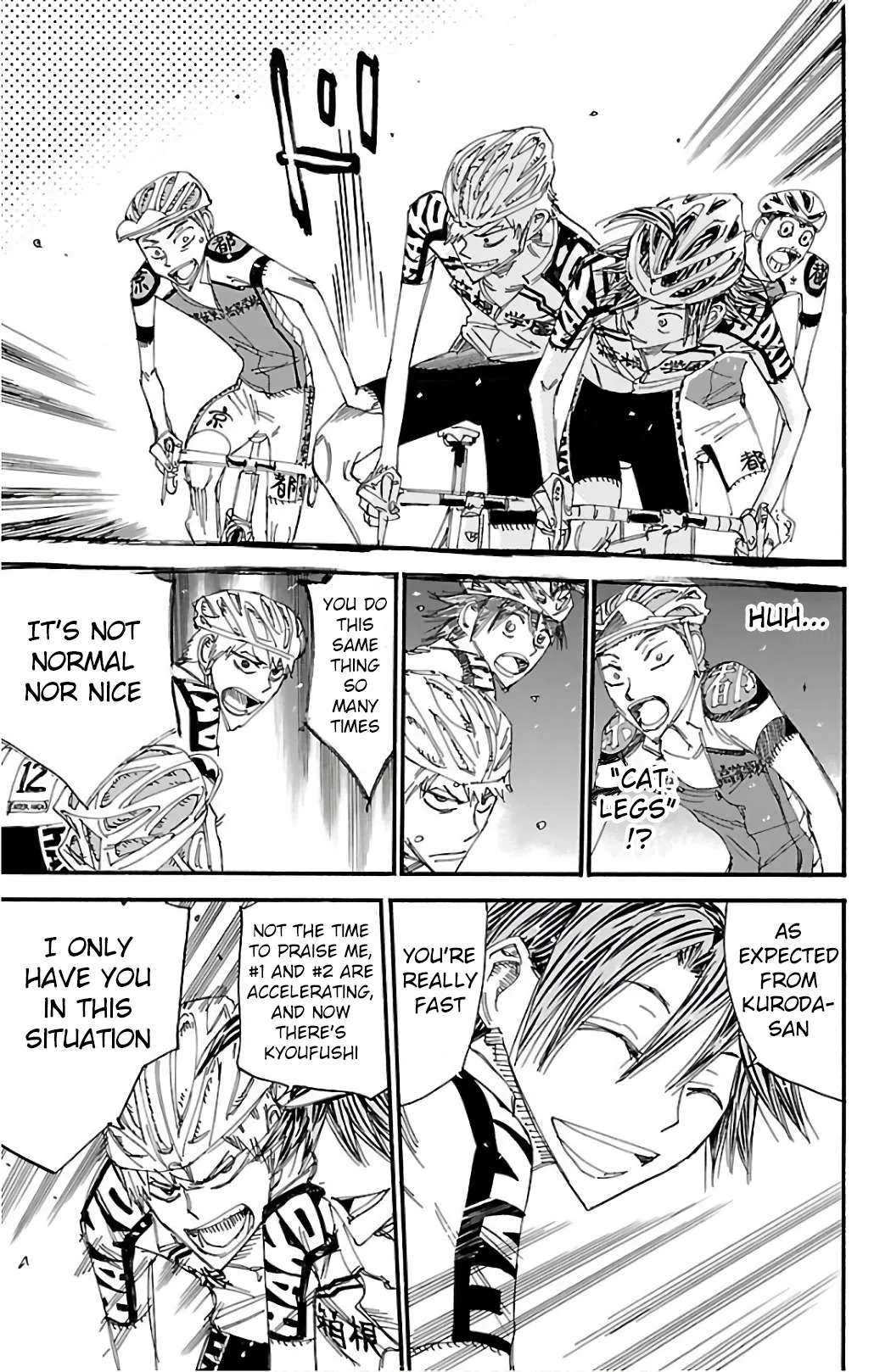 Yowamushi Pedal Chapter 485 page 15