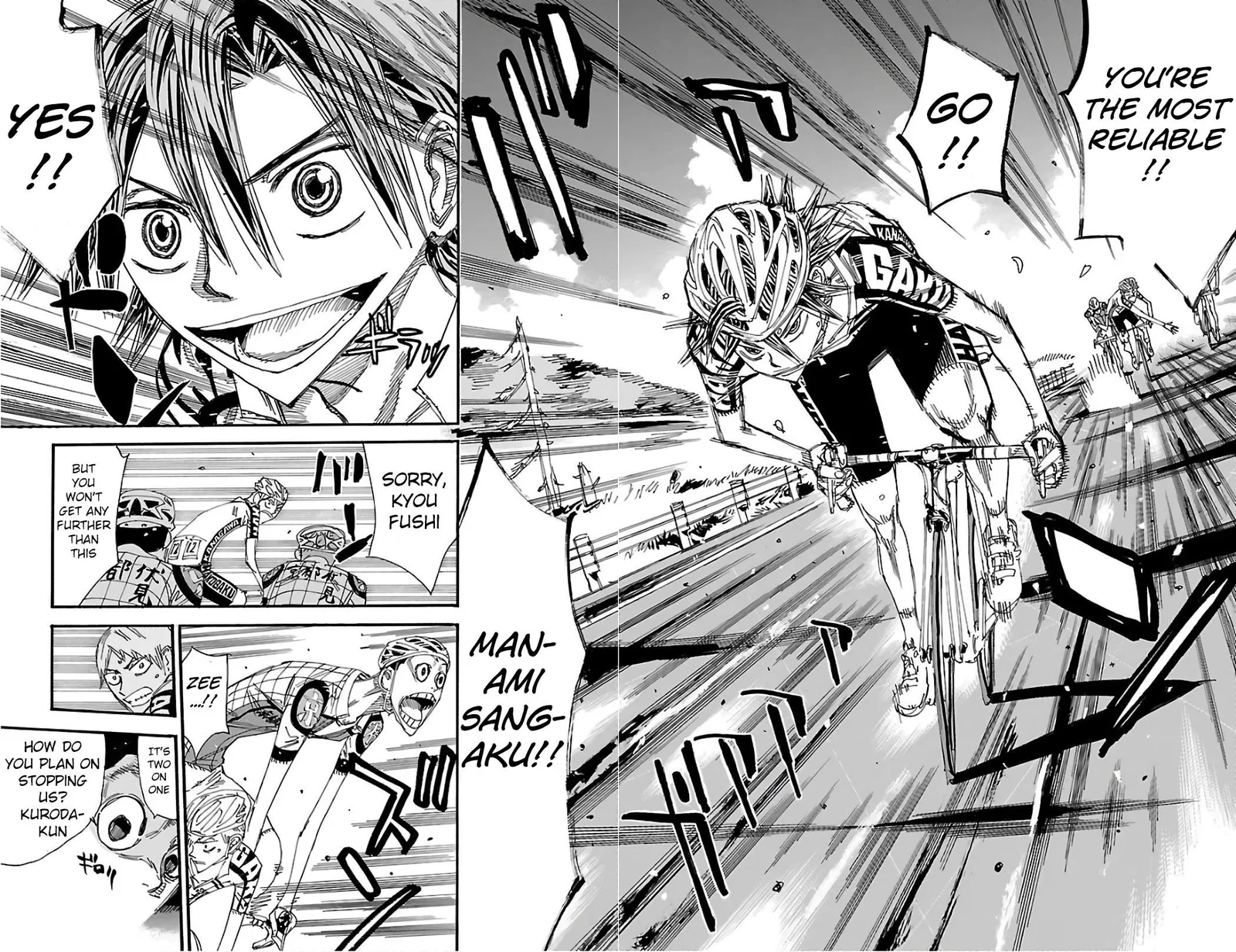 Yowamushi Pedal Chapter 485 page 18