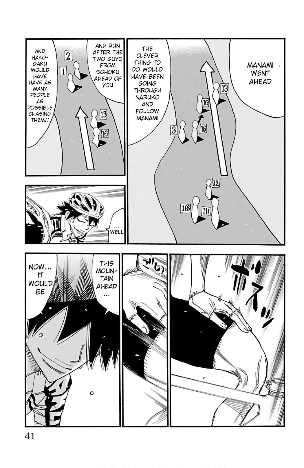 Yowamushi Pedal Chapter 486 page 9