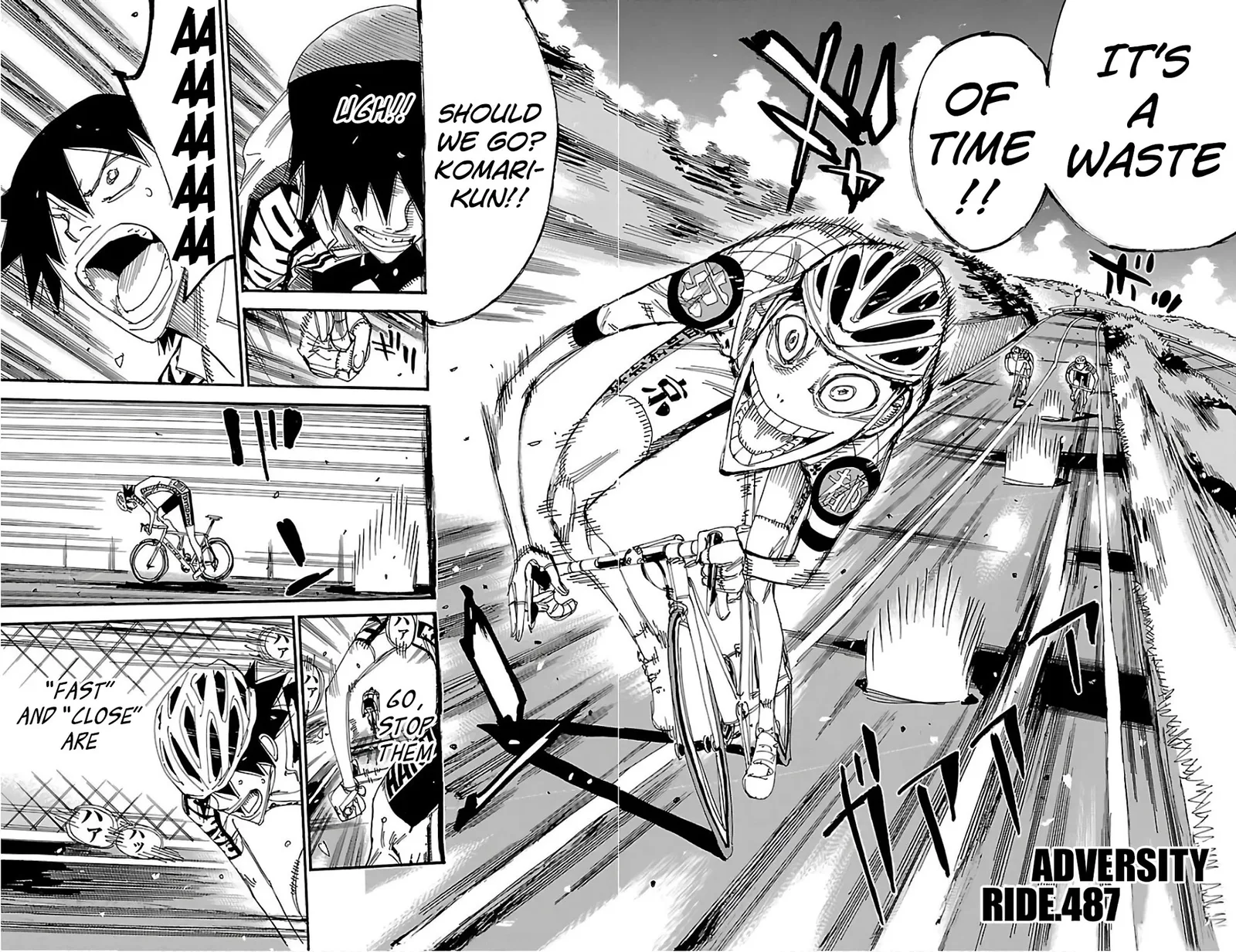 Yowamushi Pedal Chapter 487 page 3