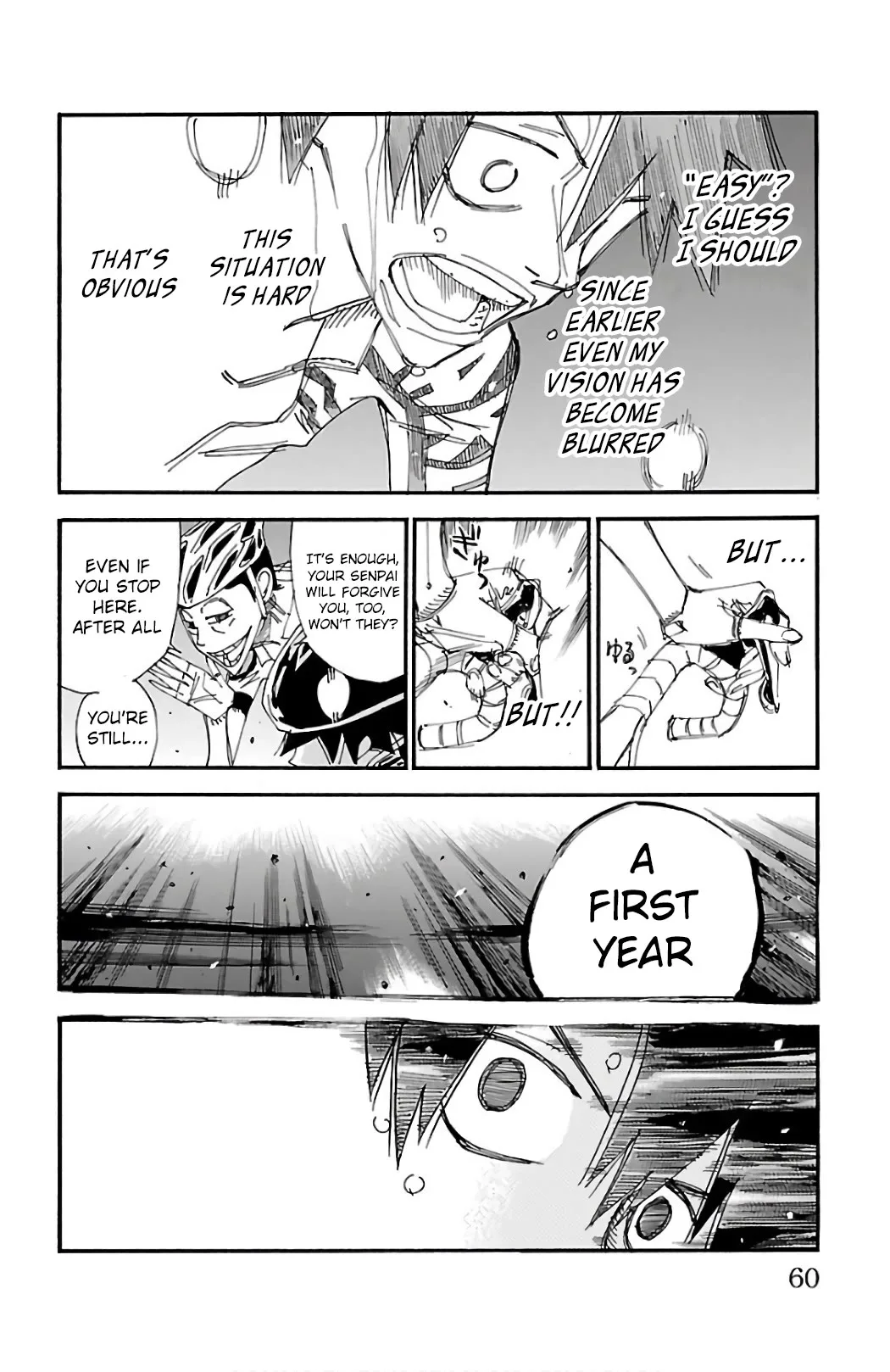 Yowamushi Pedal Chapter 487 page 8