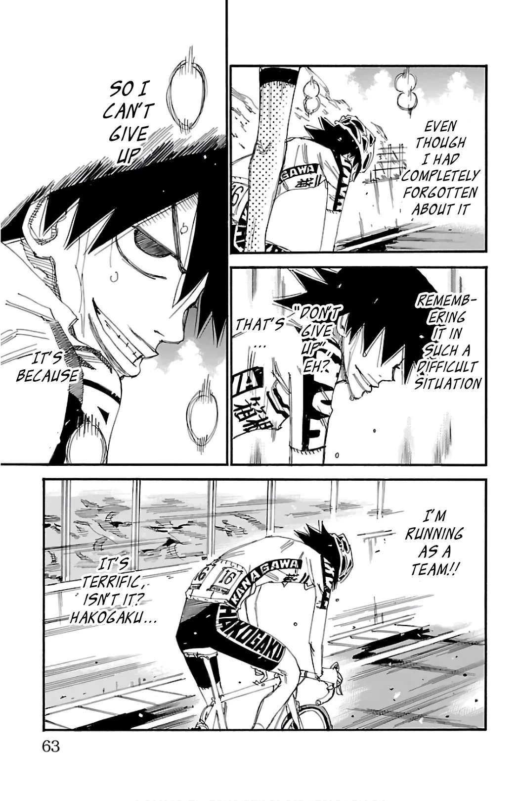 Yowamushi Pedal Chapter 487 page 11