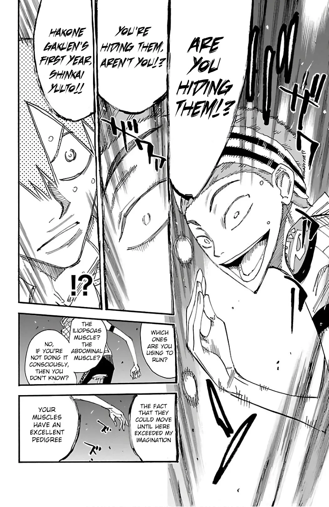 Yowamushi Pedal Chapter 488 page 5