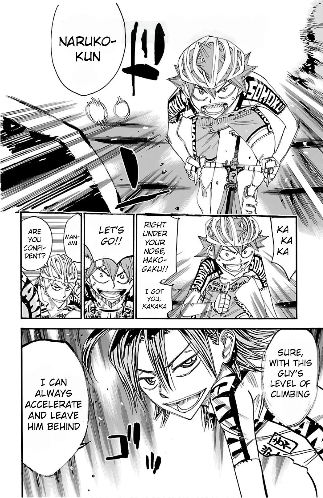 Yowamushi Pedal Chapter 488 page 18