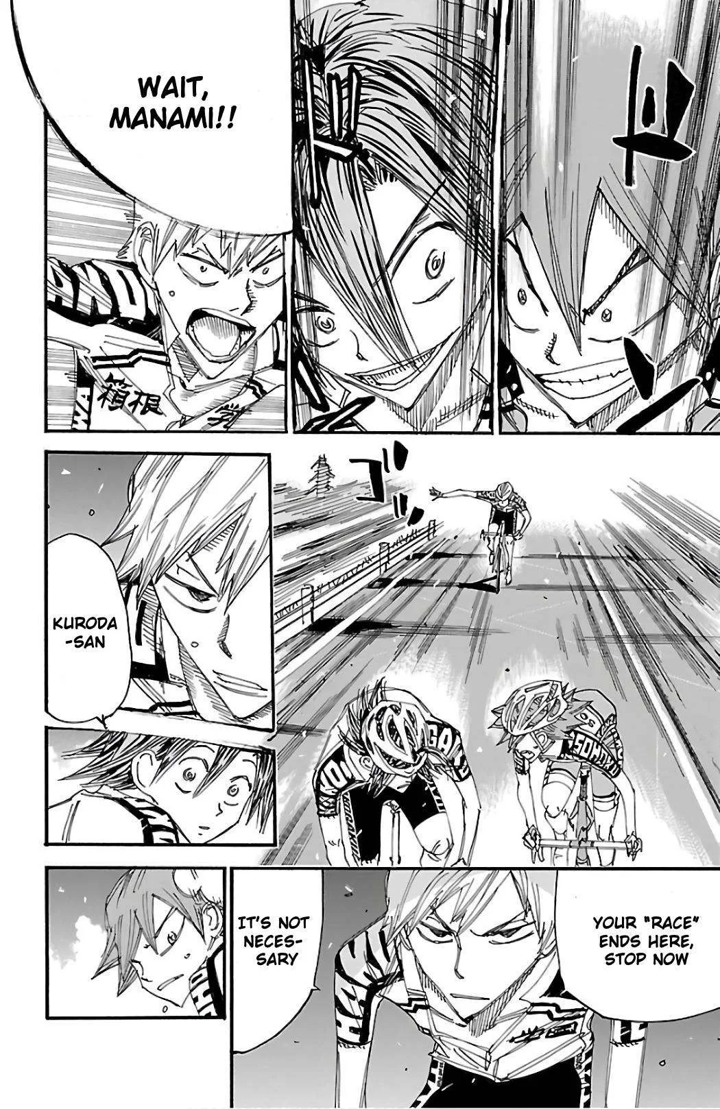 Yowamushi Pedal Chapter 489 page 16
