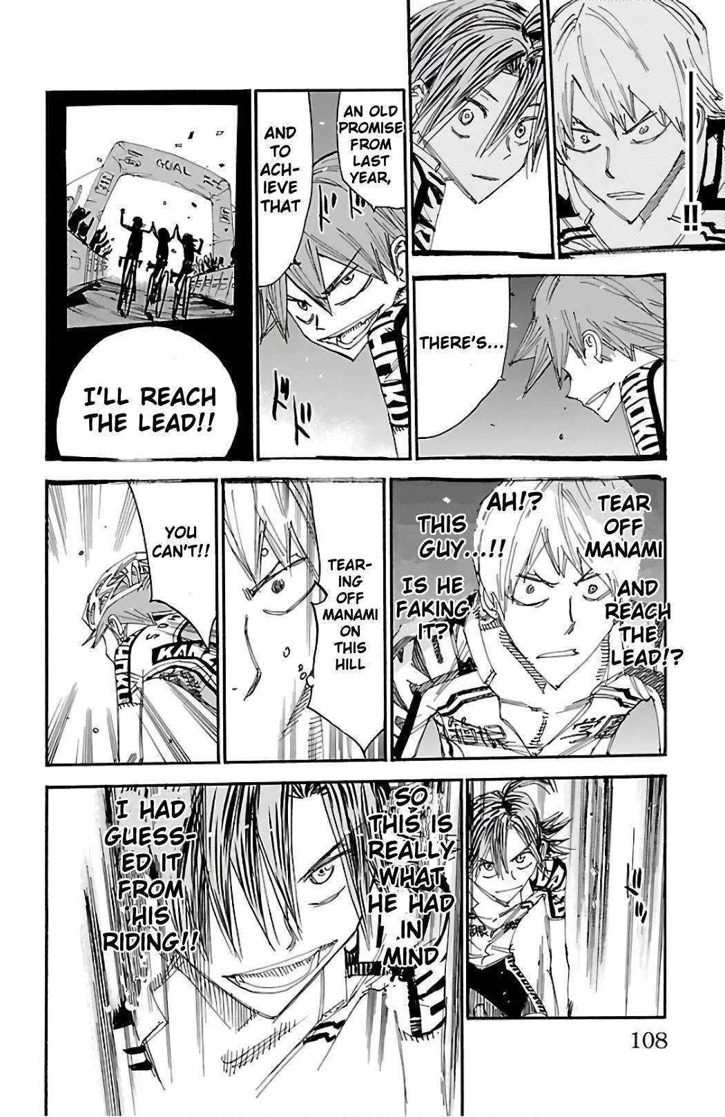 Yowamushi Pedal Chapter 489 page 18
