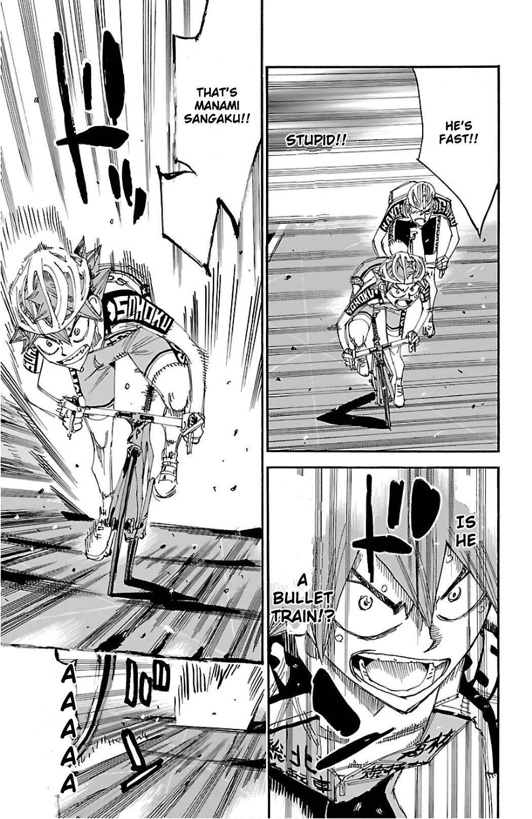 Yowamushi Pedal Chapter 489 page 11