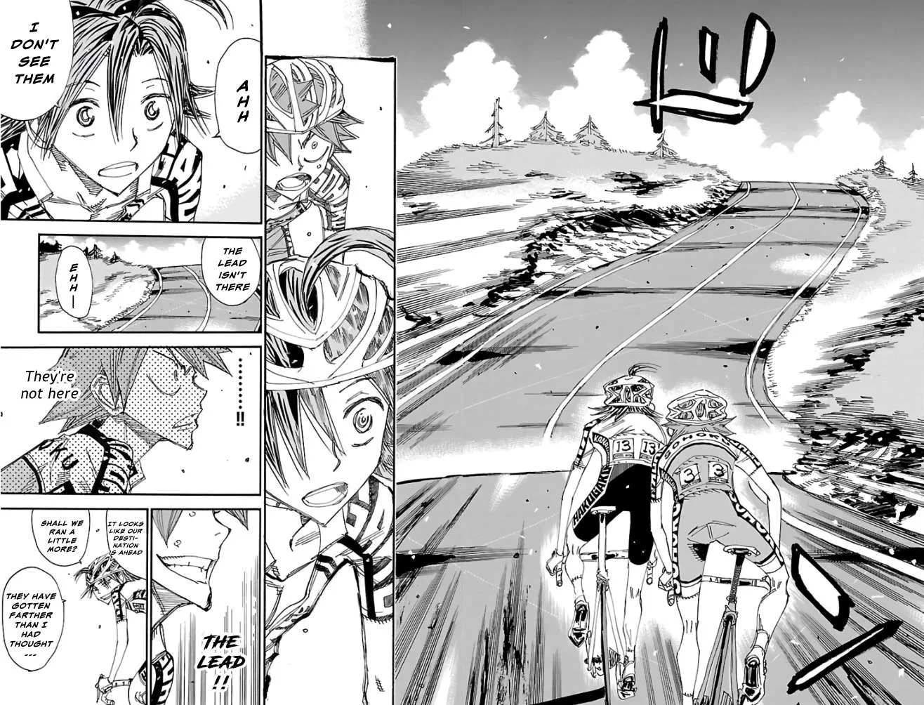 Yowamushi Pedal Chapter 490 page 12