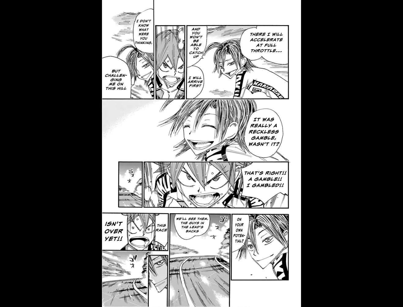 Yowamushi Pedal Chapter 490 page 11