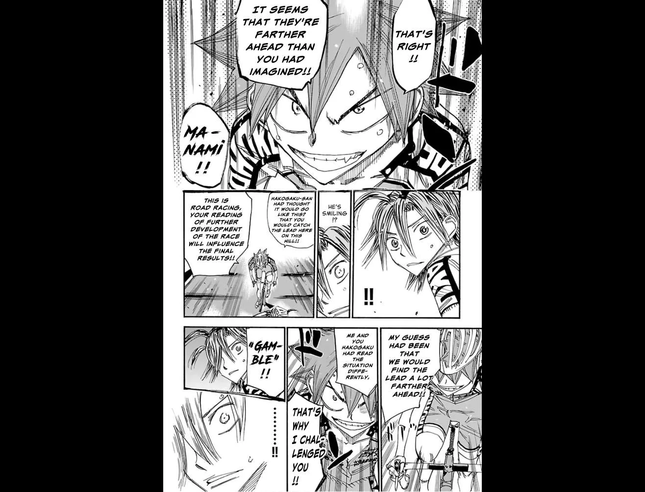 Yowamushi Pedal Chapter 490 page 13