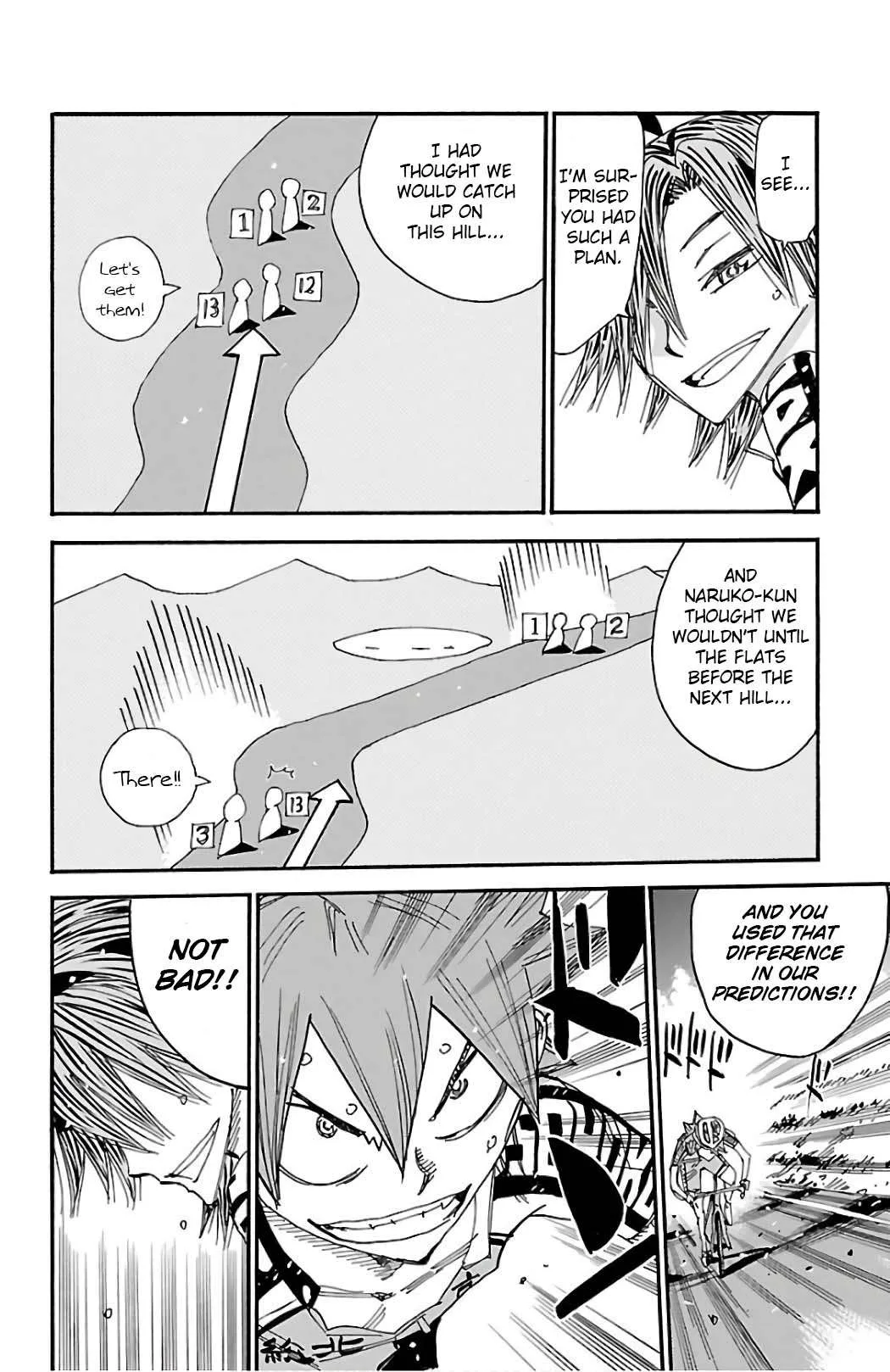 Yowamushi Pedal Chapter 491 page 3