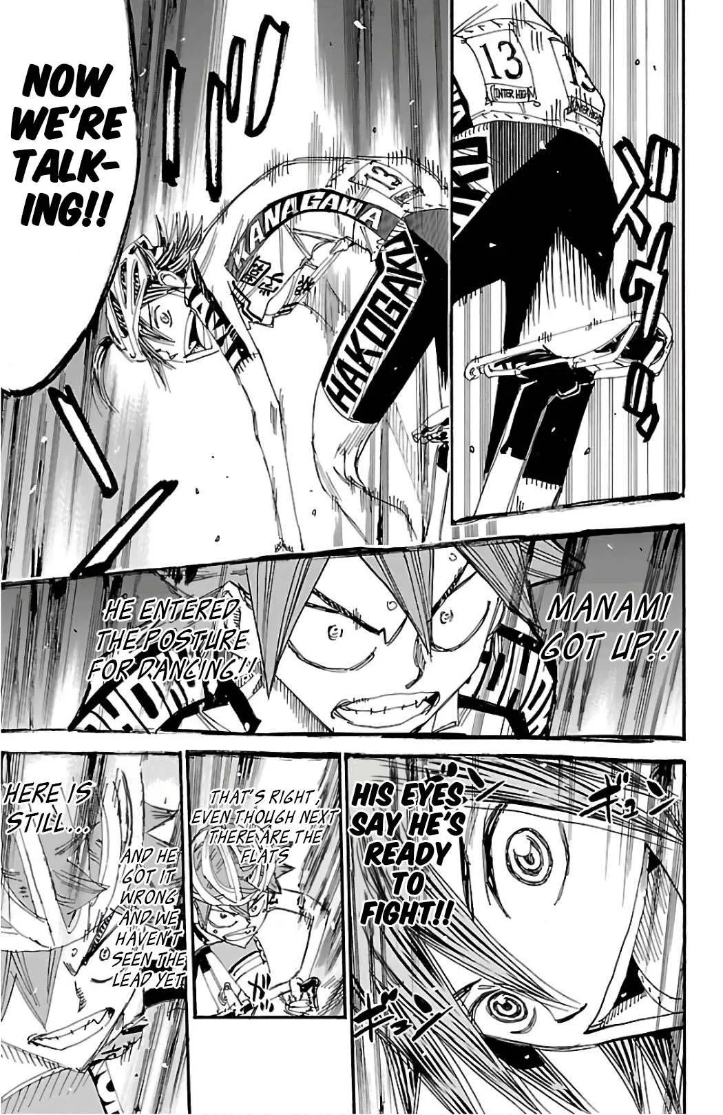 Yowamushi Pedal Chapter 491 page 4