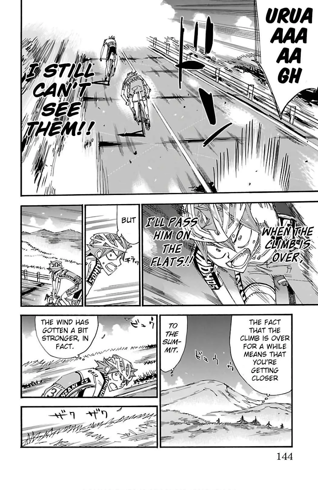 Yowamushi Pedal Chapter 491 page 9