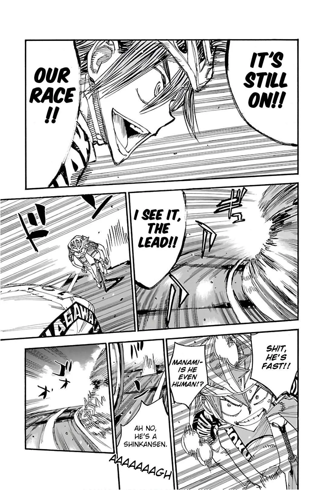 Yowamushi Pedal Chapter 491 page 7