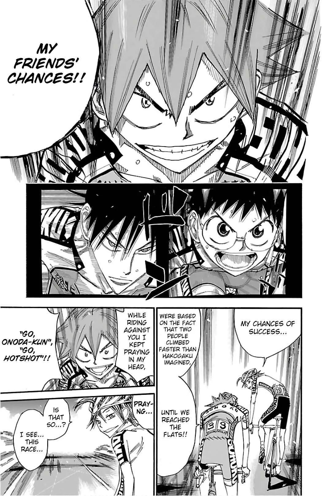 Yowamushi Pedal Chapter 491 page 17