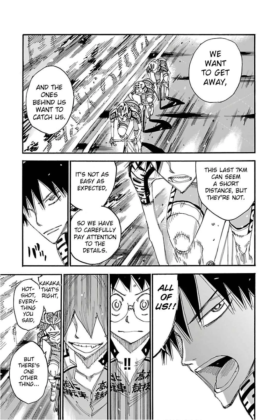 Yowamushi Pedal Chapter 493 page 8