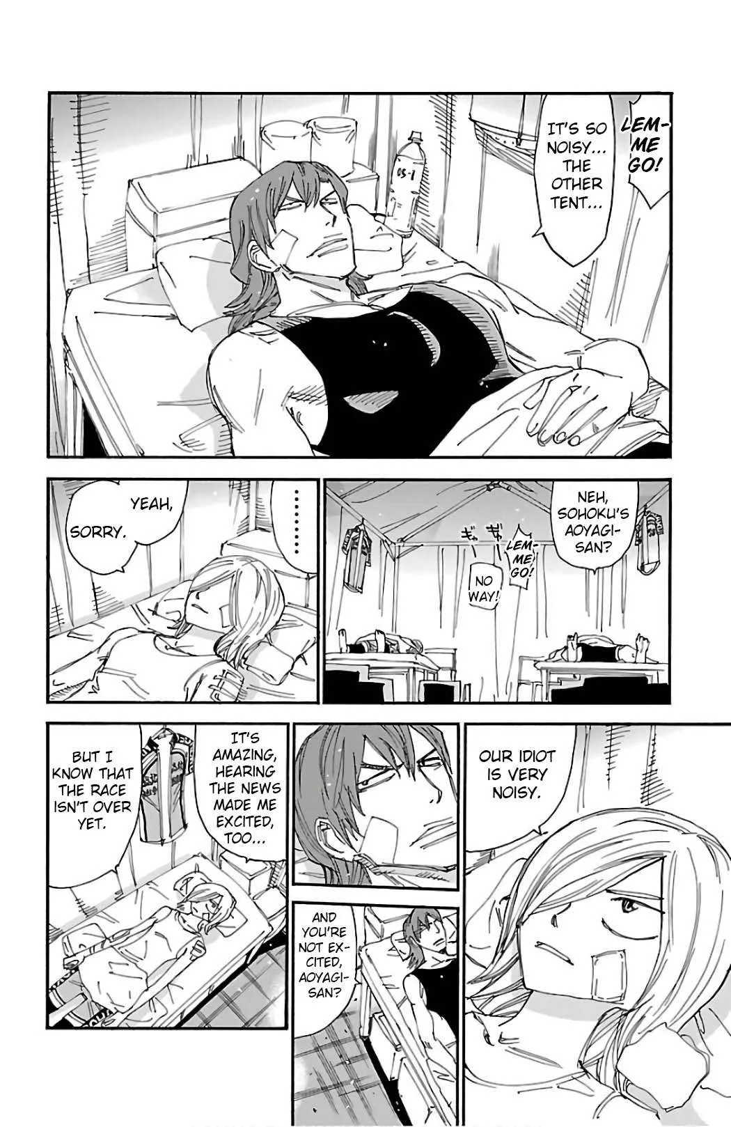 Yowamushi Pedal Chapter 493 page 13