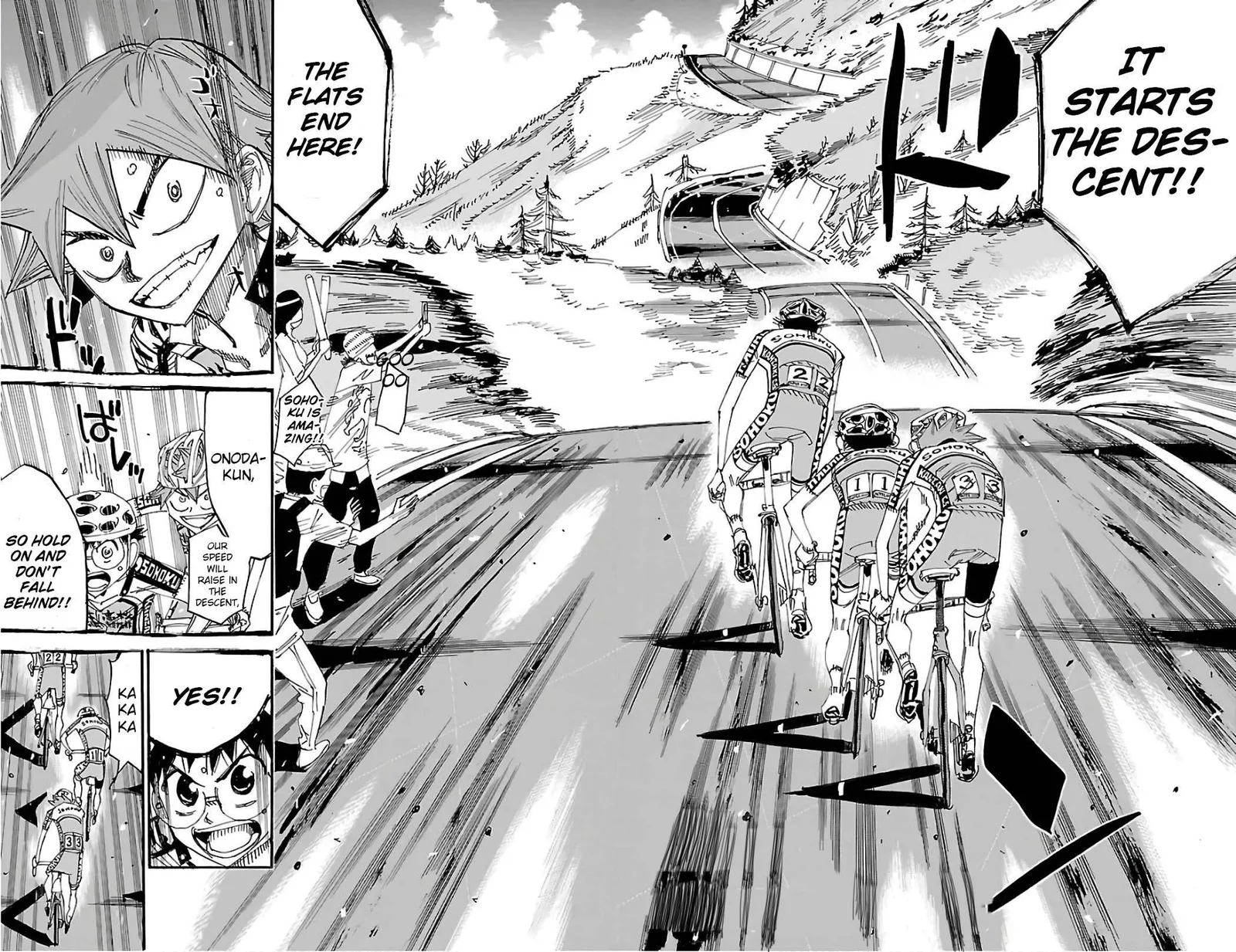 Yowamushi Pedal Chapter 493 page 2