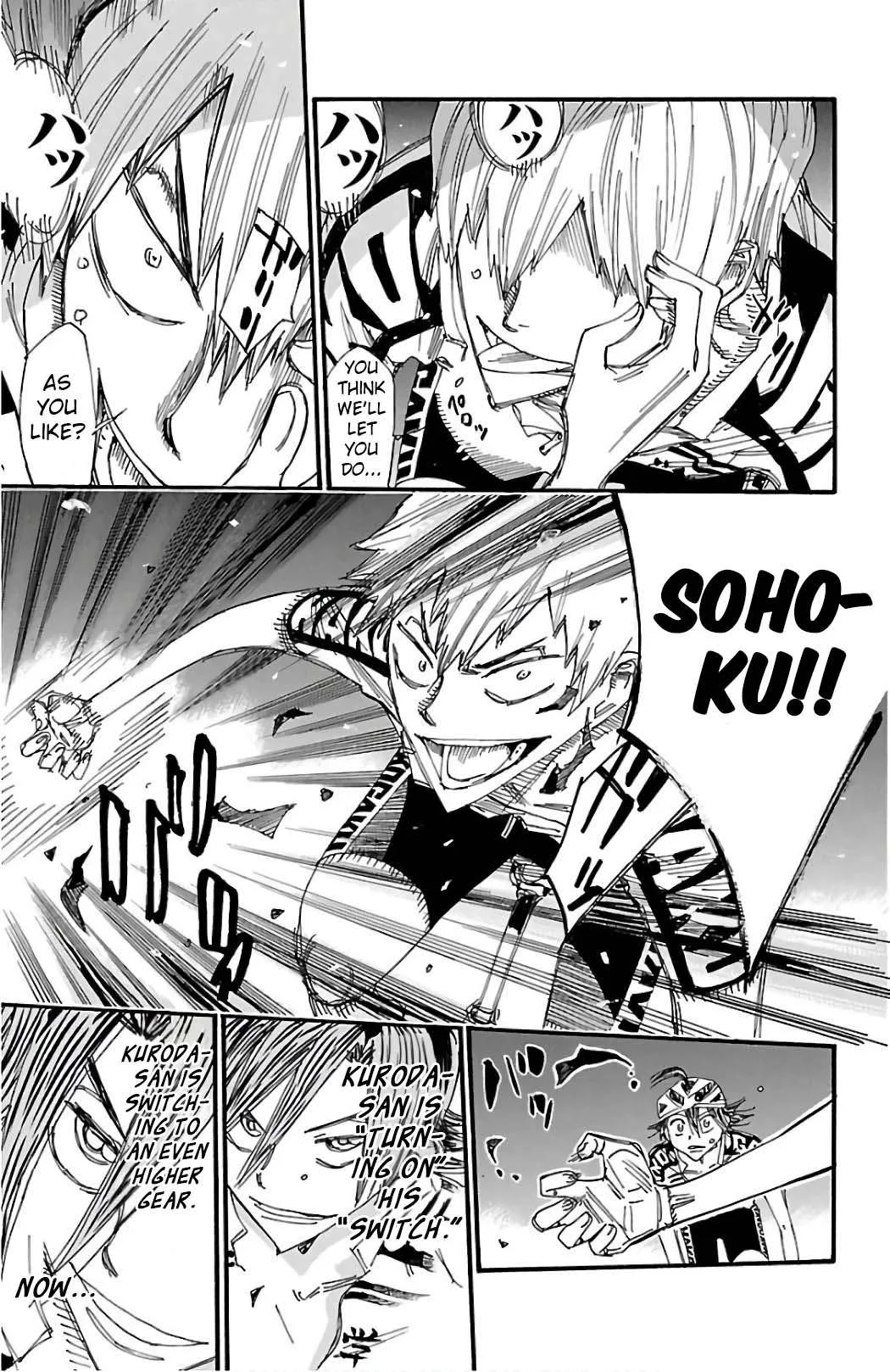 Yowamushi Pedal Chapter 494 page 5