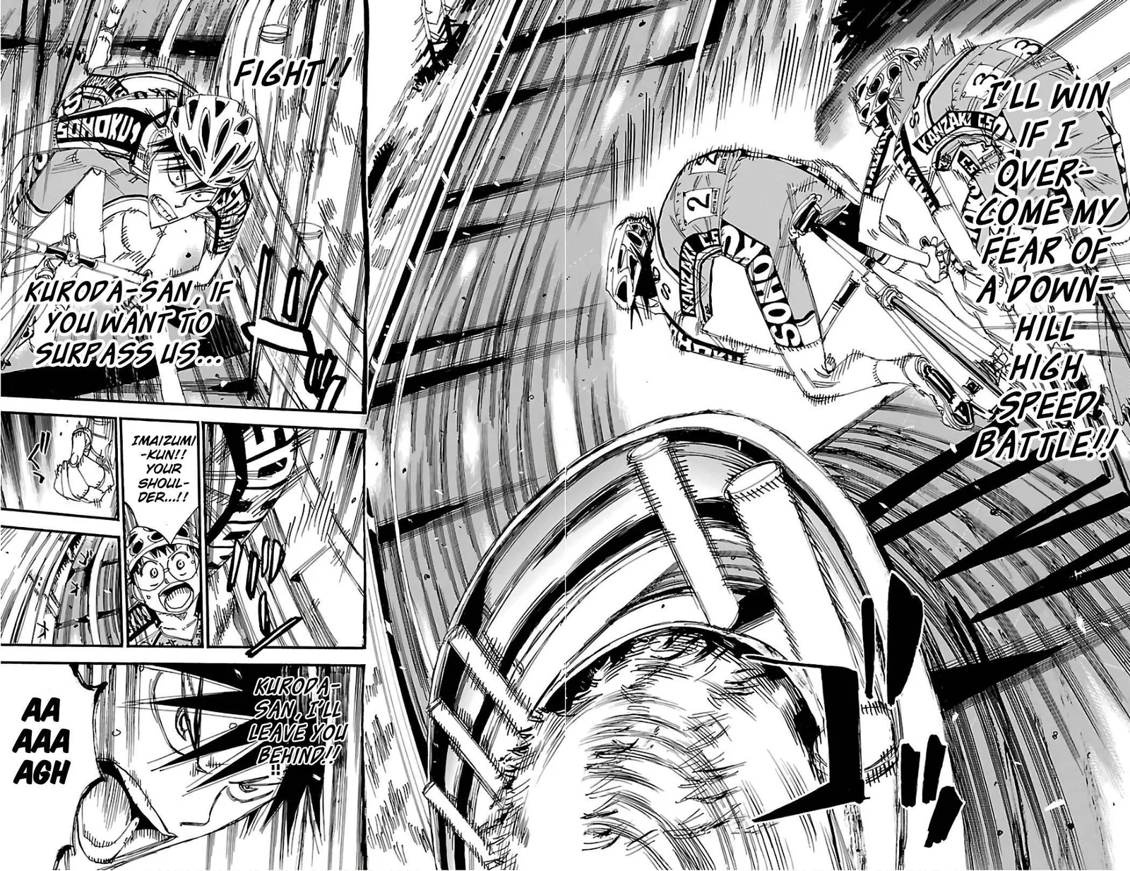 Yowamushi Pedal Chapter 494 page 11