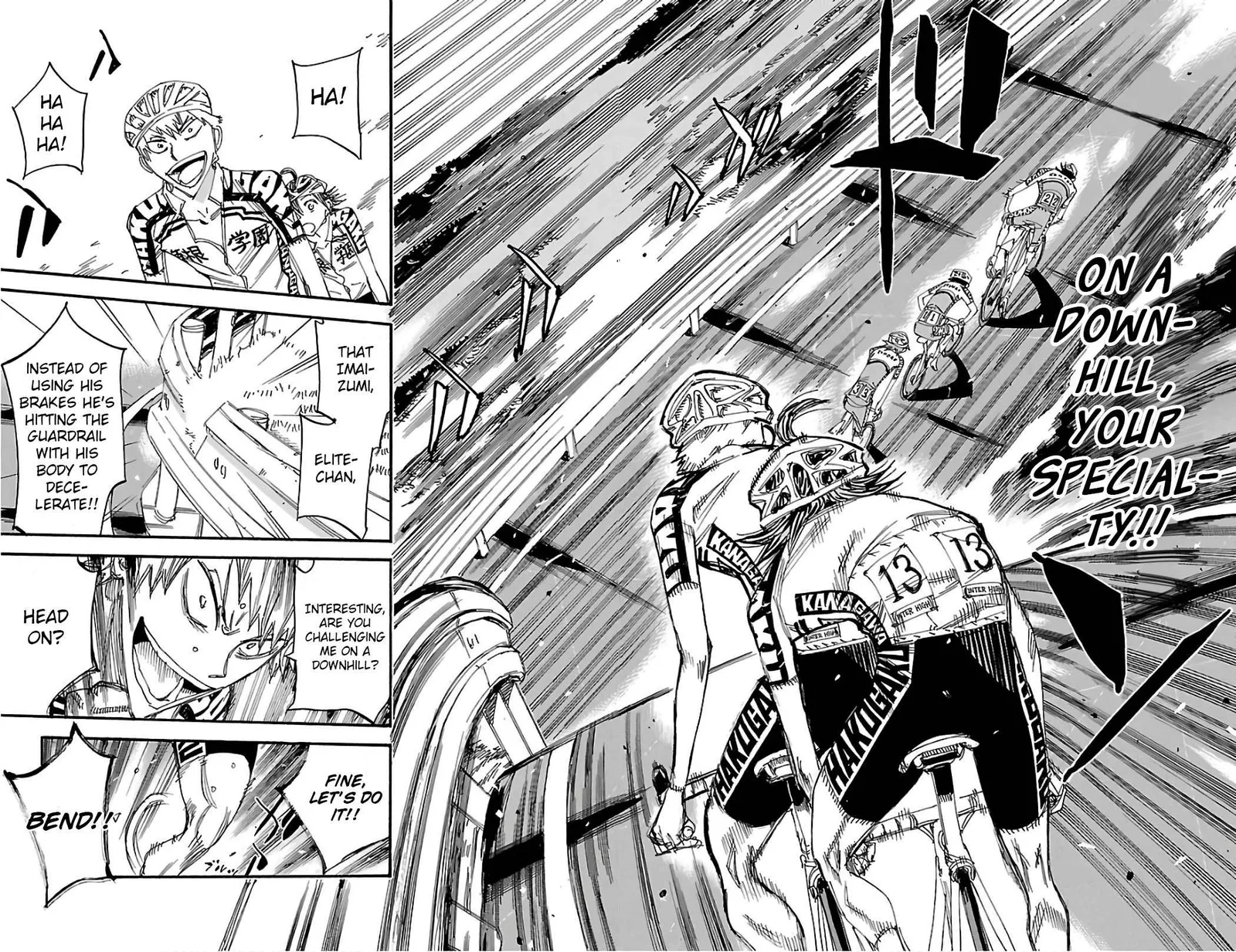 Yowamushi Pedal Chapter 494 page 12
