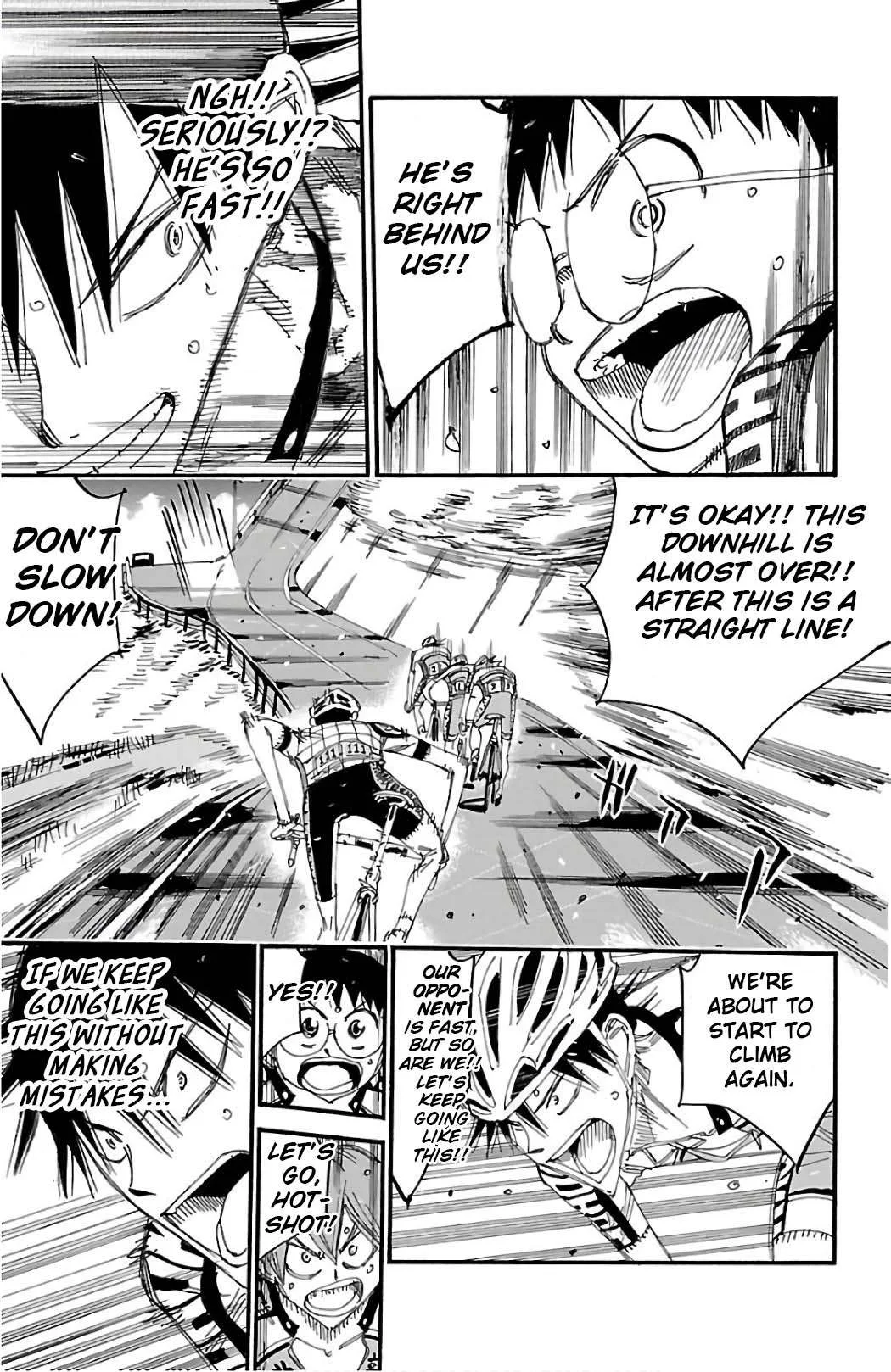 Yowamushi Pedal Chapter 495 page 12